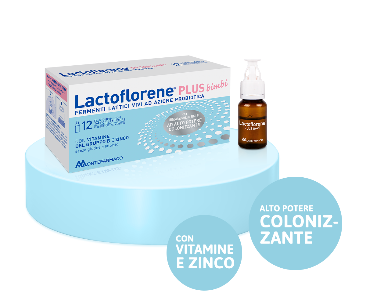 Lactoflorene® PLUS bimbi flaconcini