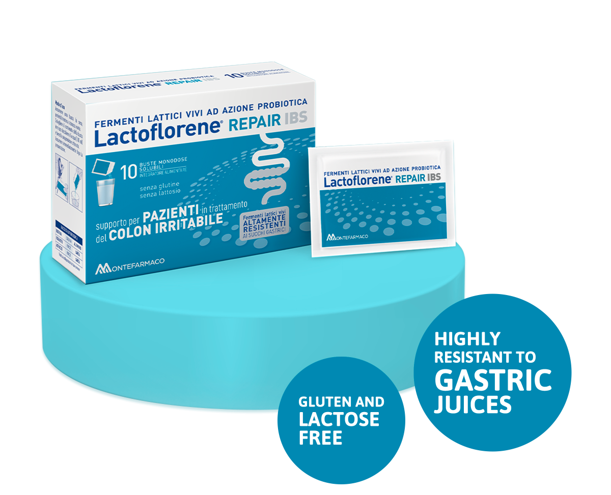 Lactoflorene® Repair IBS soluble single-dose sachets