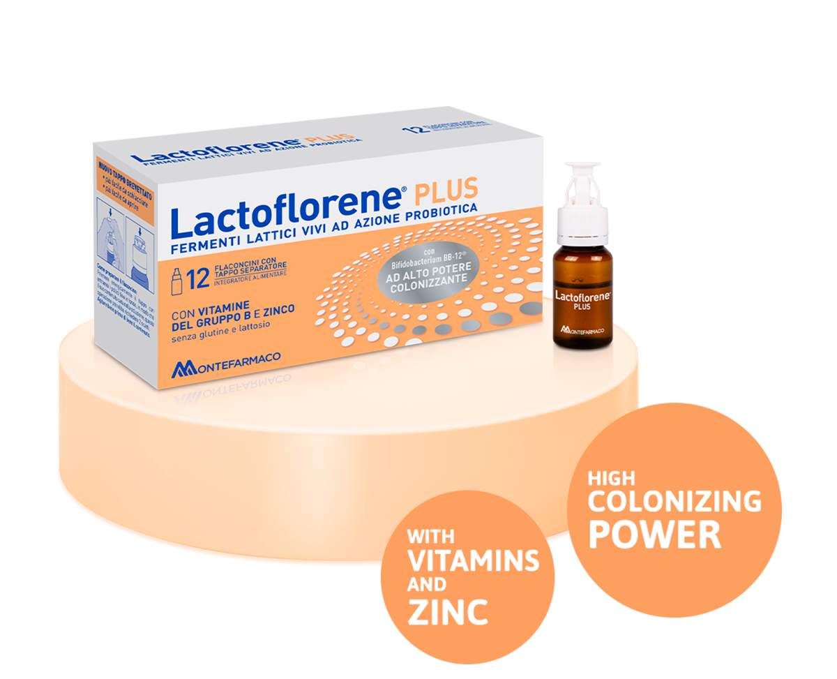 Lactoflorene® Plus vials