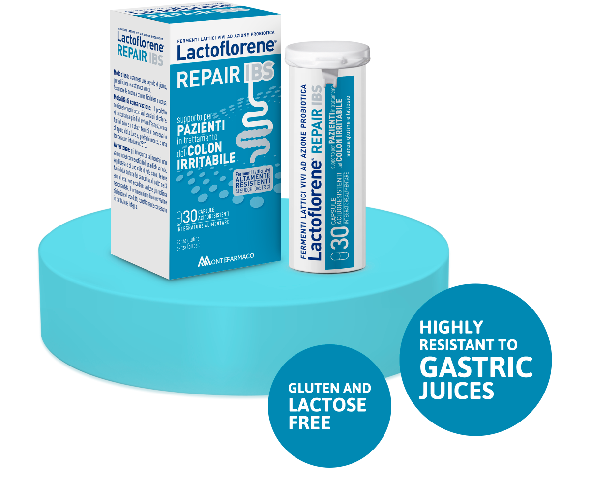 Lactoflorene® Repair IBS gastro-resistant capsules