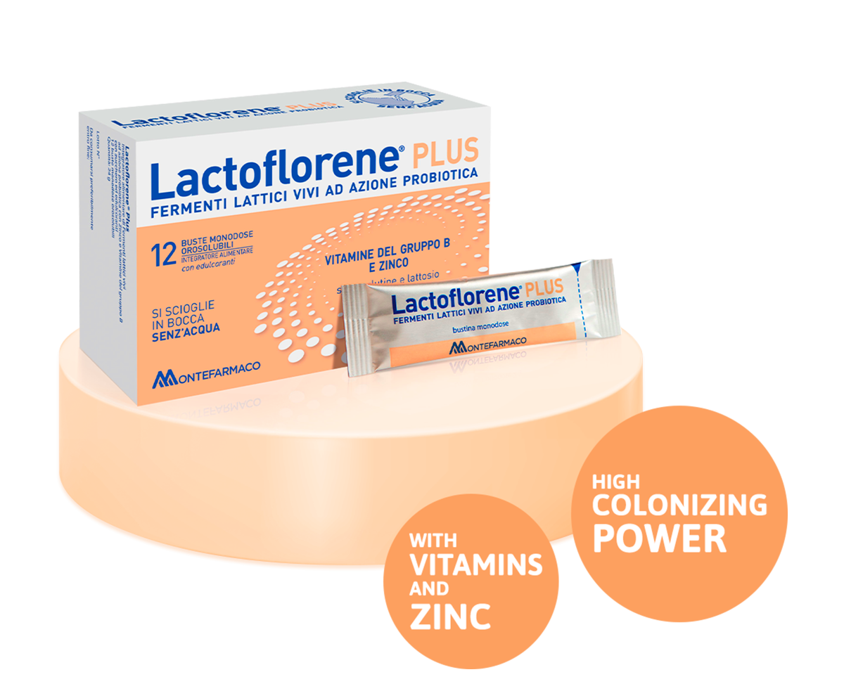 Lactoflorene® Plus buccal sachets