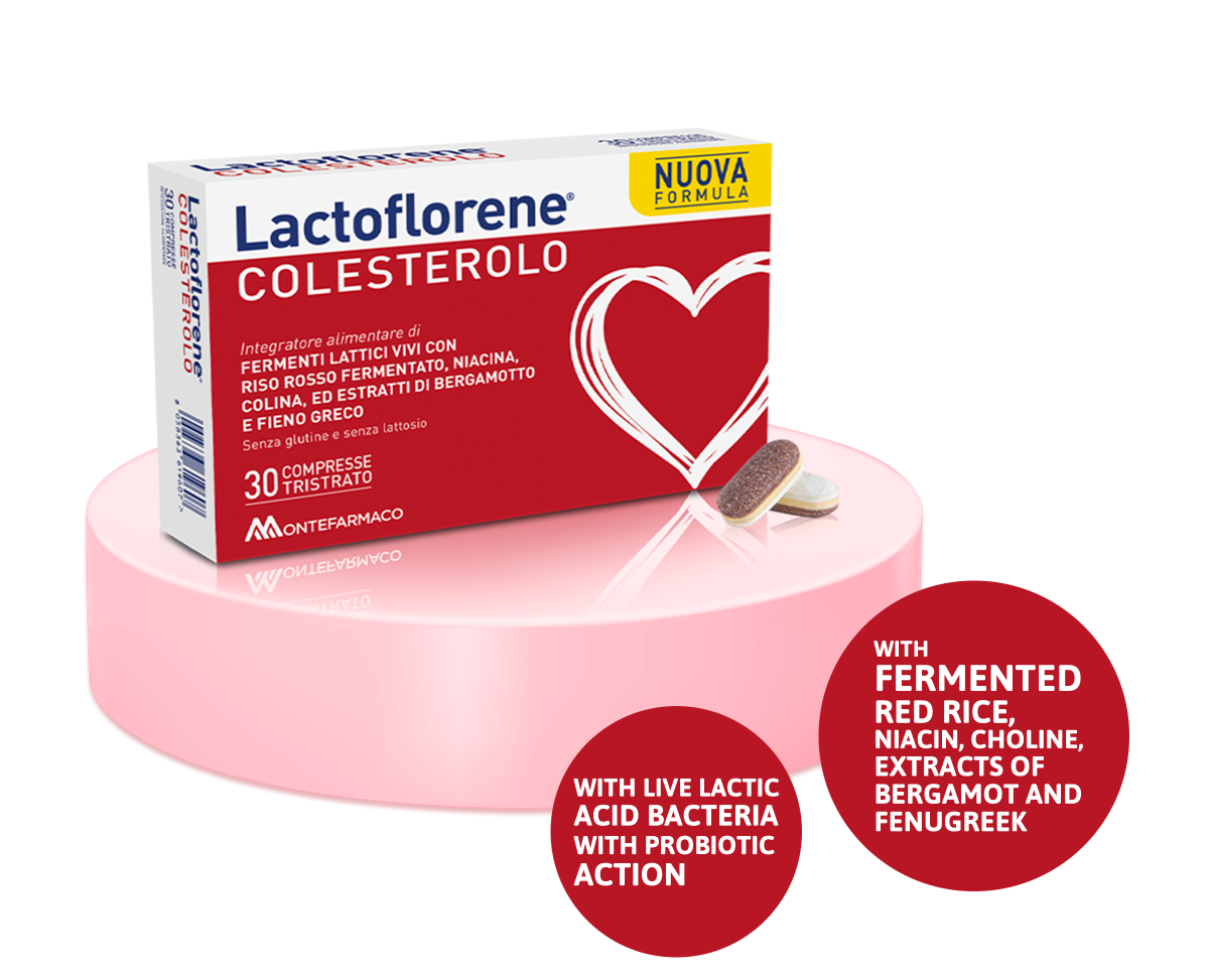 Lactoflorene® Colesterolo three-layer tablets